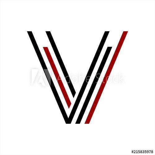 Company with VL Logo - VV, VVV, VL, VI, VII initials line art geometric company logo - Buy ...