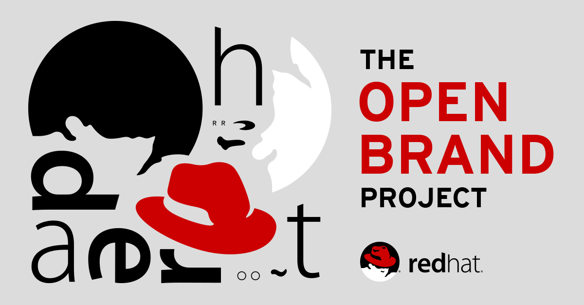 Red Hat Logo - The Open Brand Project