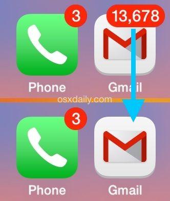 Swipe App Logo - Disable the Red Notification Badge from App Icons in iOS