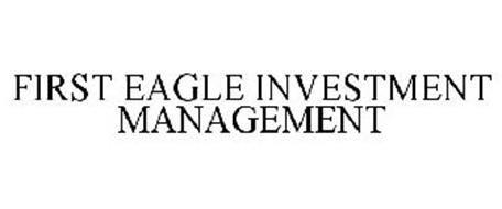 First Eagle Logo - FIRST EAGLE INVESTMENT MANAGEMENT Trademark of FIRST EAGLE ...