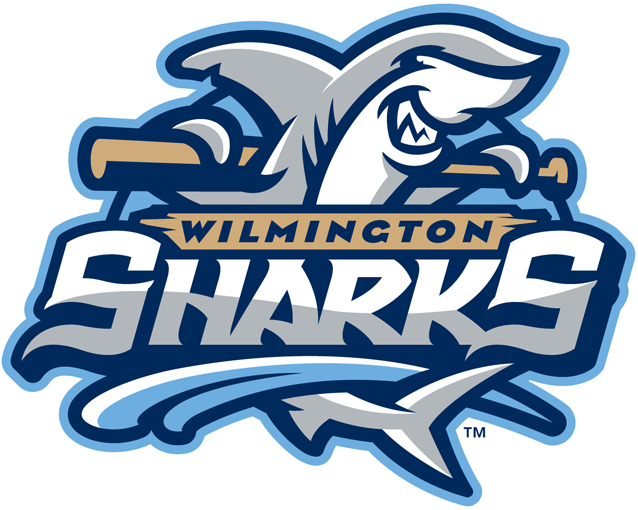 Plain Sports Logo - Wilmington Sharks Primary Logo - Coastal Plain League (CPL) - Chris ...