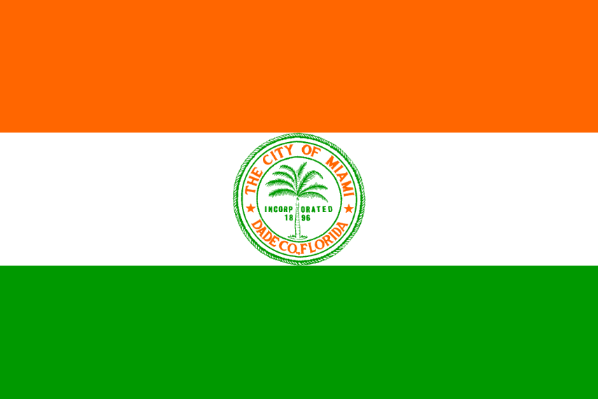 Orange and Green U Logo - Miami, Florida (U.S.)