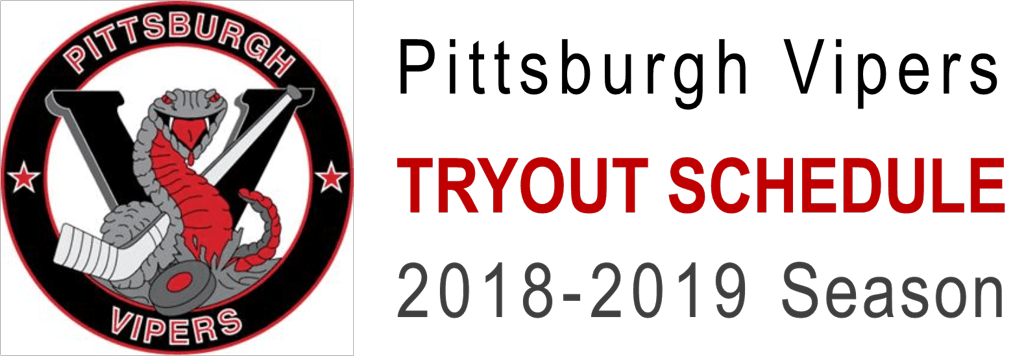 Pittsburgh Vipers Logo - 2018-2019 NHAHA Tryouts