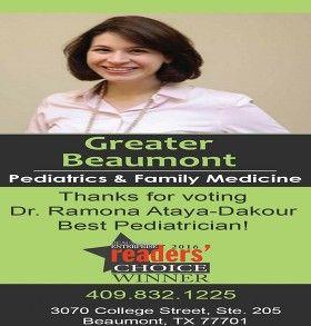 Beaumont Family Medicine Logo - Greater Beaumont Pediatrics & Family Medicine Physicians. Beaumont, TX