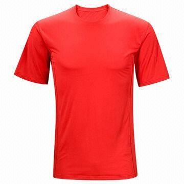 Plain Sports Logo - China Men functional sportswear sports shirt made of polyester ...