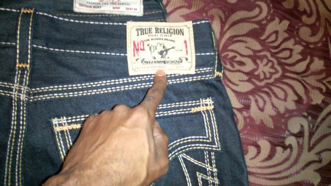 True Religion Jeans Logo - True Religion Jeans How to tell if their real or fake - YouTube