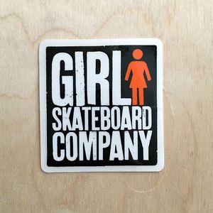 Girl Skateboard Logo - Girl skateboards logo vinyl sticker Koston Pretty Sweet box logo ...