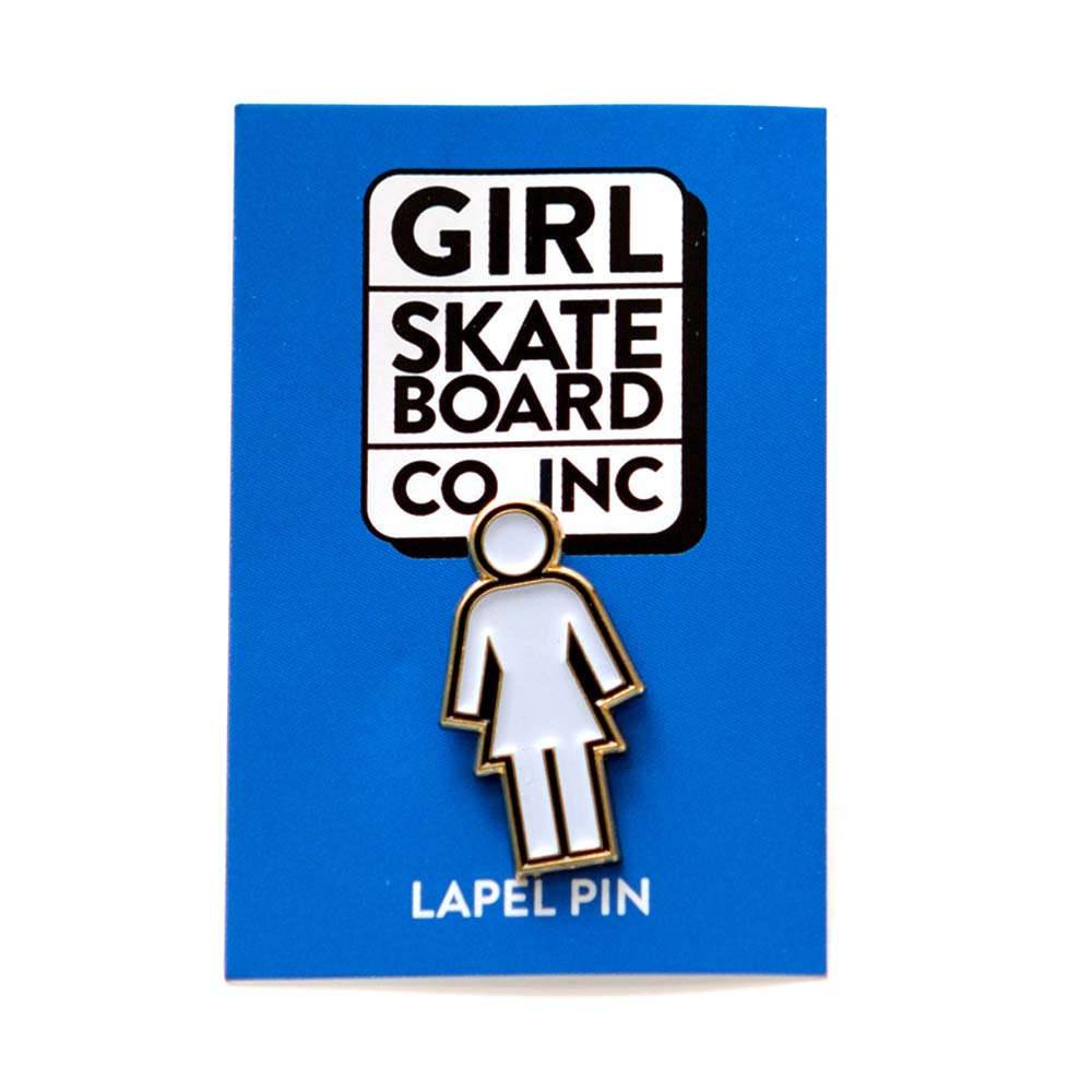 Girl Skateboard Logo - Girl Skateboard Company Enamel OG 0.39 x 1.25 Pin