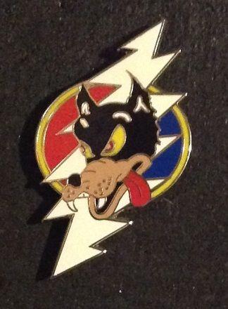 Grateful Dead Wolf Logo - Grateful Dead - Lightning Bolt Wolf Pin | Good ole Grateful Dead ...