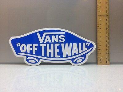 Off the Wall Skateboard Logo - LARGE GREAT QUALITY Vans 