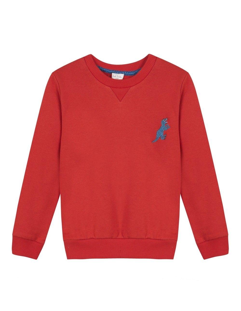 Red Dinosaur Logo - Paul Smith Junior - Dinosaur Logo Sweatshirt - Kids 21