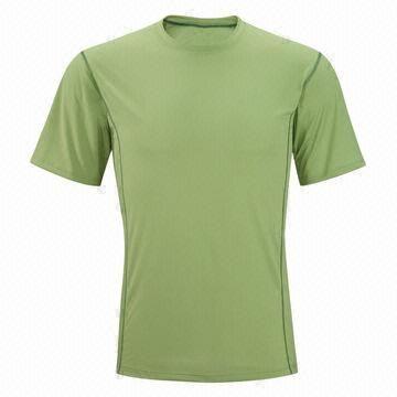 Plain Sports Logo - China Men functional sportswear sports shirt made of polyester ...