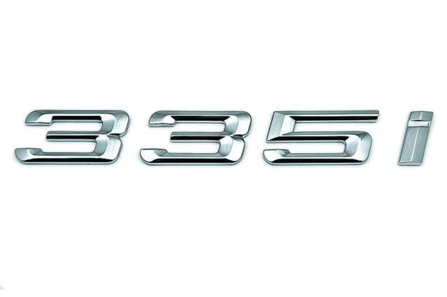 BMW 335I Logo - BMW OEM 07 11 335i Trunk Lid Emblem Badge Nameplate 51147074721