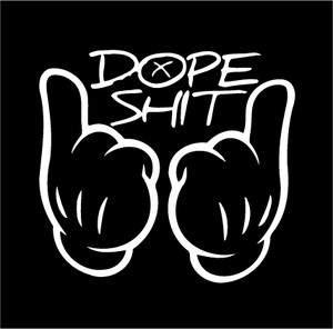 Dope Shit Logo - Angels talk dirty like the devil