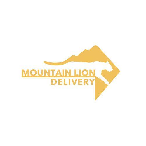 Mountain Lion Logo - Mountain Lion Delivery Logo — Katidid