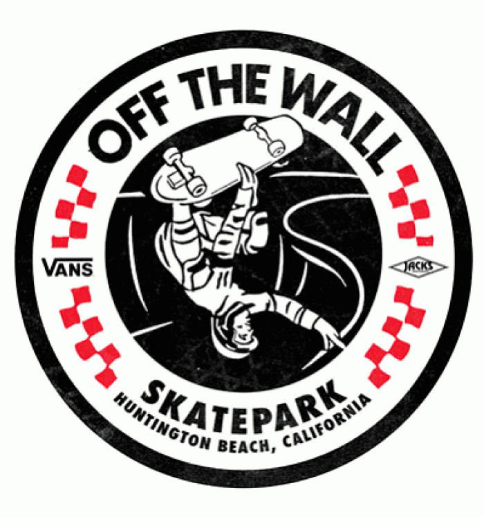 Off the Wall Skateboard Logo - VAN'S OFF THE WALL SKATEPARK H.B