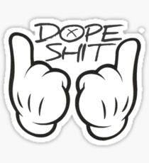 Dope Shit Logo - Dope Shit Stickers | Redbubble