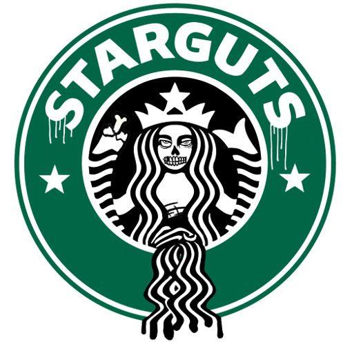 Cool Starbucks Logo - Starbucks Logo Zombie Apocalypse Style