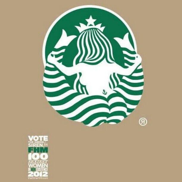 Cool Starbucks Logo - Starbucks logo from the back. This is so cool! #Starbucks … | Flickr