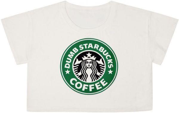 Cool Starbucks Logo - Women's Short Sleeve Starbucks Logo Style Cool Sports Printing Round ...