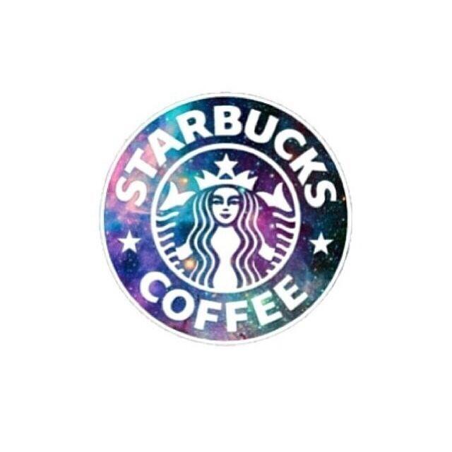 Cool Starbucks Logo - Galaxy starbucks tumblr transparents and layovers. Laptop