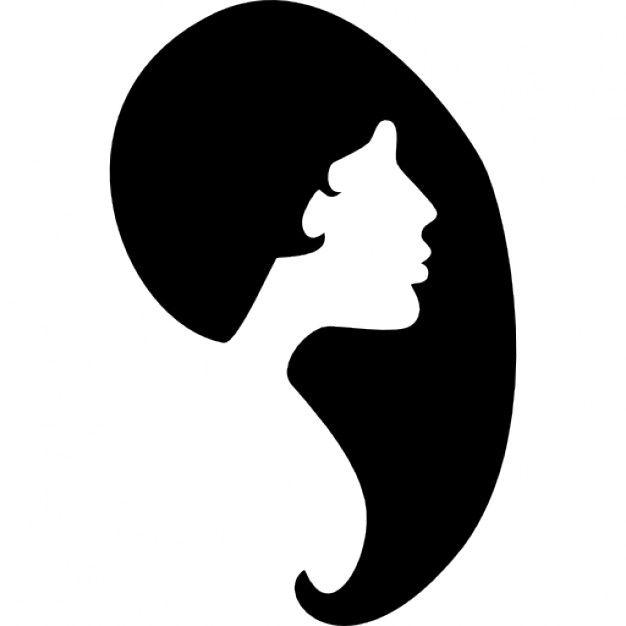 Black Silhouette Head Logo - Face silhouette Logos