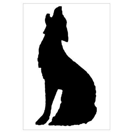 Black Silhouette Head Logo - Free Howling Wolf Icon 237899 | Download Howling Wolf Icon - 237899