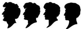Black Silhouette Head Logo - Schwarzkopf, Hair & Beauty Industry - Business Profiles