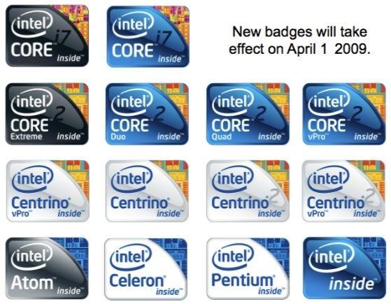 Intel I Processor Logo - Intel Launches New Processor Badges, Rating System
