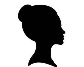 Black Silhouette Head Logo - African American Woman Silhouette - ClipArt Best | Art | Silhouette ...