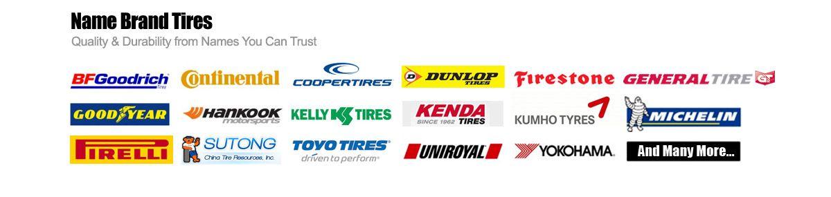 Tire Brand Logo - Tires, Brakes, Auto Repairs & Oil Changes - F&F Tire World in Cherry ...
