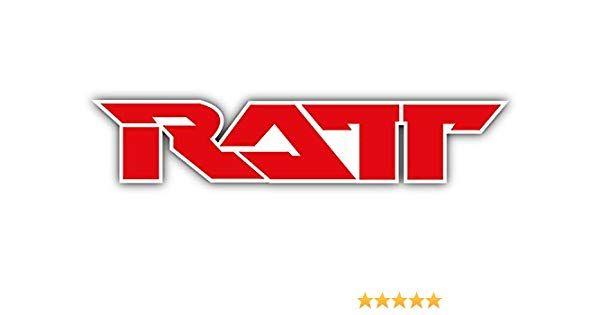 Ratt Logo - RATT Logo Car Bumper Sticker Decal 8'' x 2'' - - Amazon.com