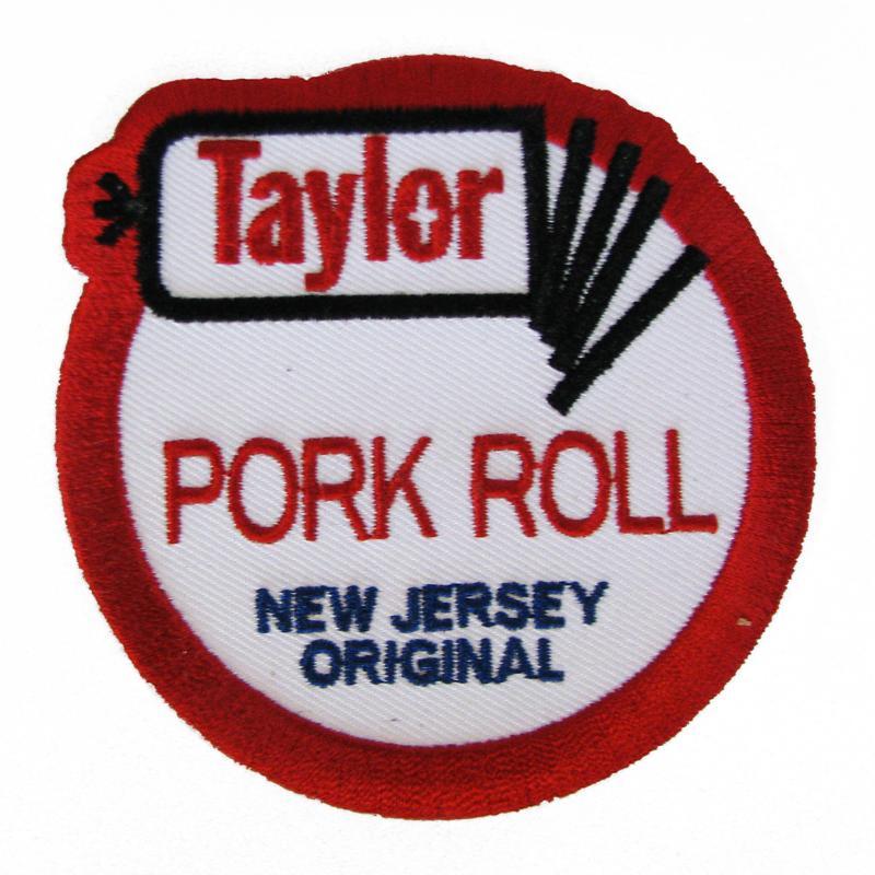 Ham Red Circle Logo - Taylor Ham Pork Roll Embroidered Patch