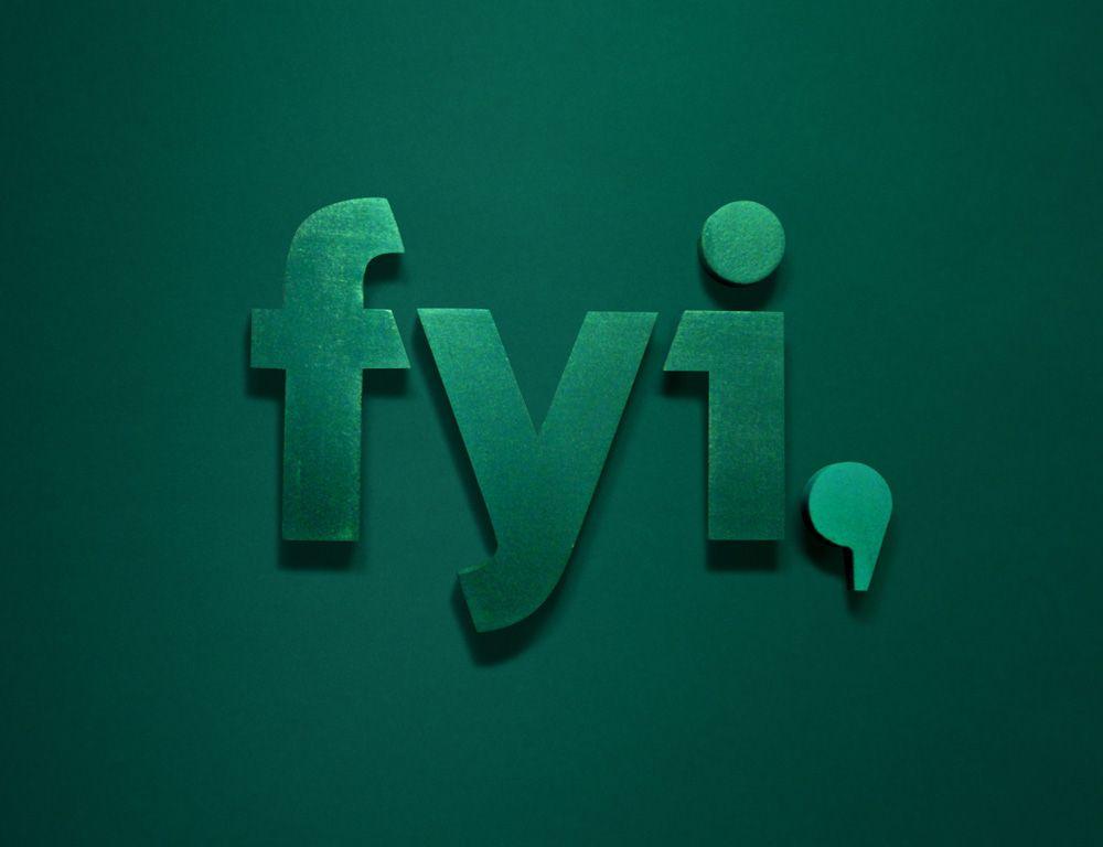 FYI Logo - Brand New: New Logo and On-air Look for FYI by loyalkaspar