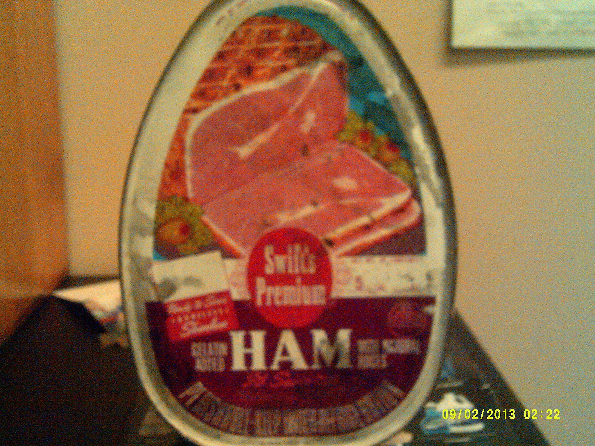 Ham Red Circle Logo - Loren's Ode to a Ham Can