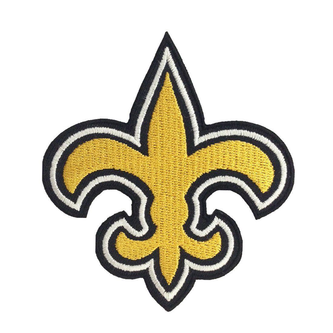New Orleans Logo - X New Orleans Saints Logo I Embroidered Iron Patches