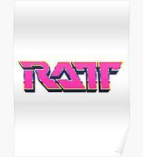 Ratt Logo - Ratt Posters