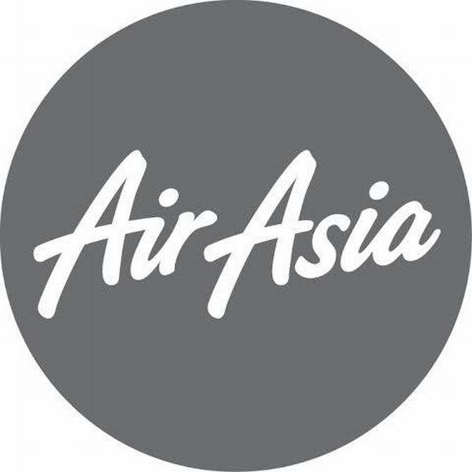 Gray Logo - AirAsia mourns: Red logo changed to gray after plane goes missing