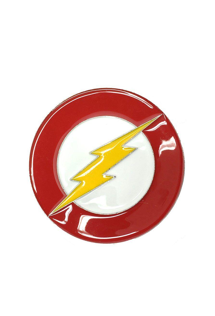DC Flash Logo - The Flash Logo Belt Buckle Belt Buckle | Vamers Store