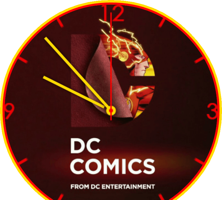 DC Flash Logo - DC Comics Flash Logo Watch Face for Moto 360