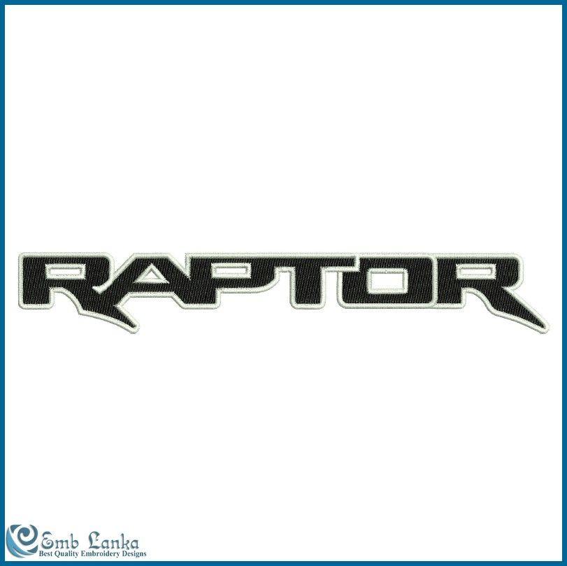 2018 Ford Raptor Logo - Ford Raptor Logo 2 Embroidery Design | Emblanka.com