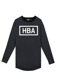 Long Sleeve Hood by Air Logo - HBA Hood By Air Box Logo Snap Shirt in Black Size XS | eBay