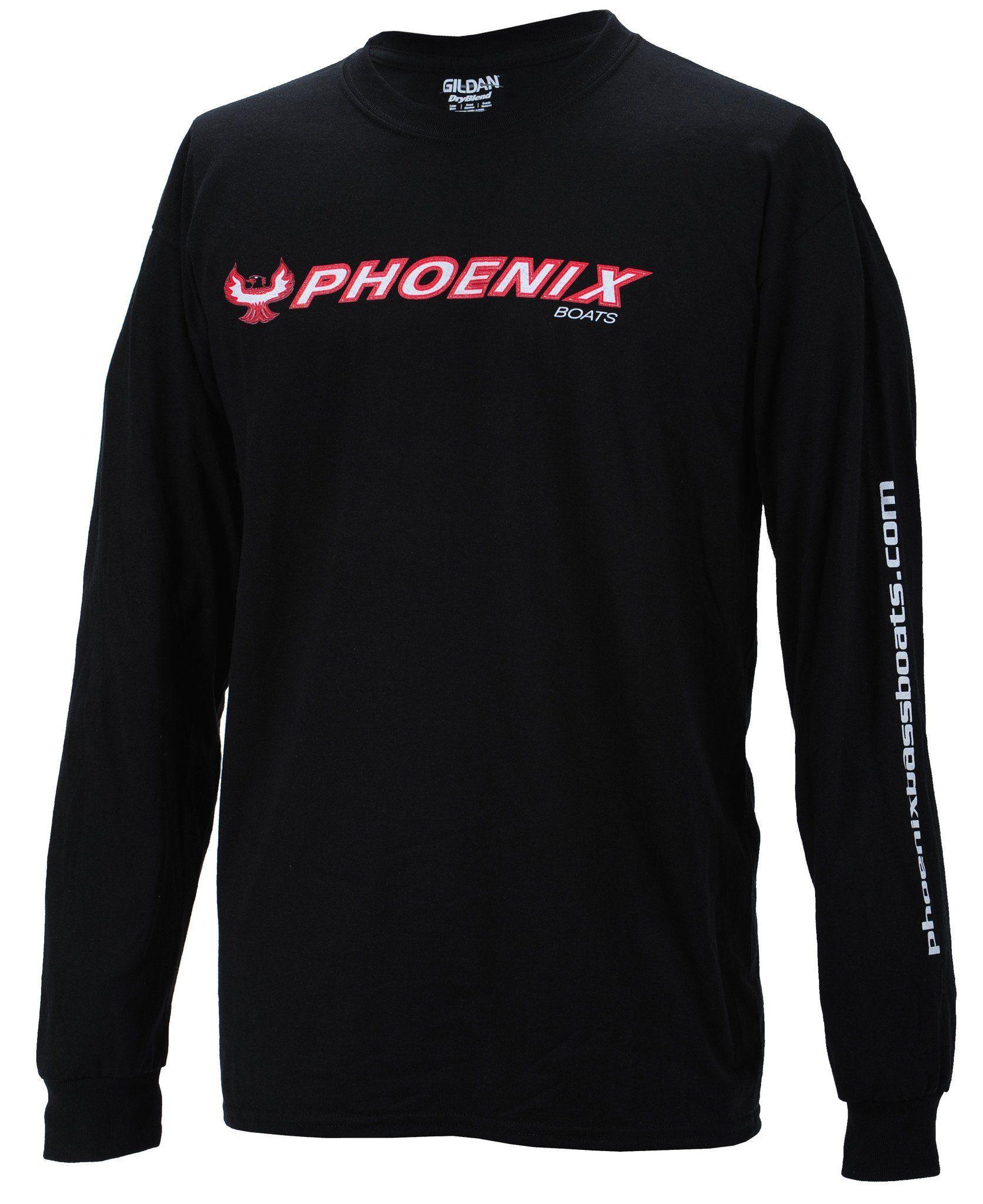 Phoenix Clothing Logo - Phoenix Logo Full Front Long Sleeve T Shirt. Phoenix Boats