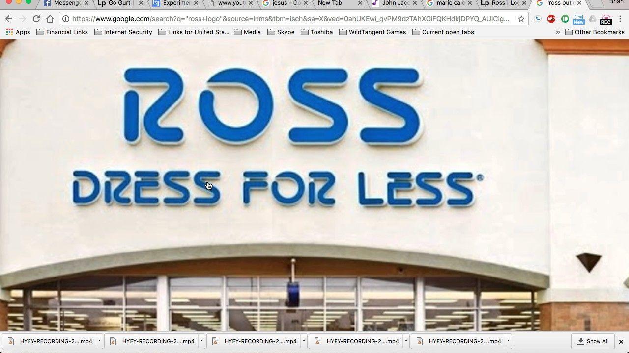 Ross Logo - Mandela Effect Logo Tracing - ROSS outlet logo - YouTube