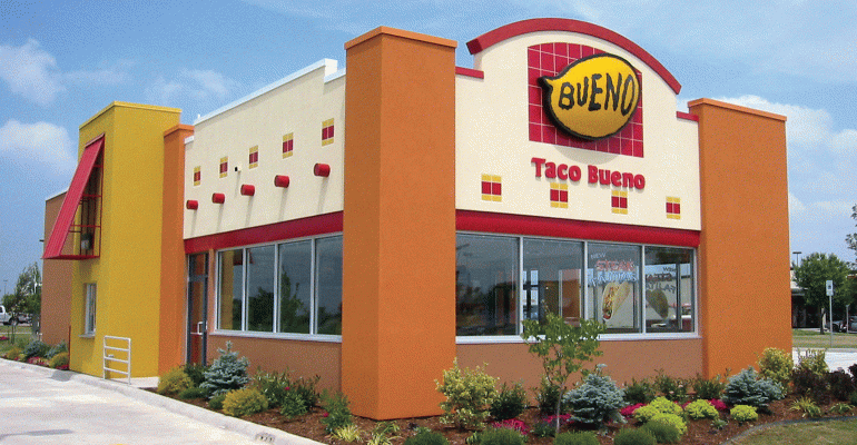 Taco Bueno Logo - Taco Bueno shutters 16 locations. Nation's Restaurant News
