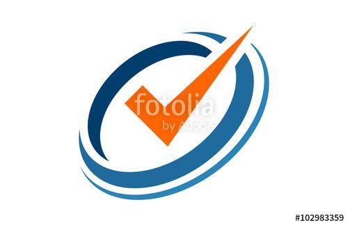 Circle Check Logo - Circle Check Mark Logo Stock Image And Royalty Free Vector Files