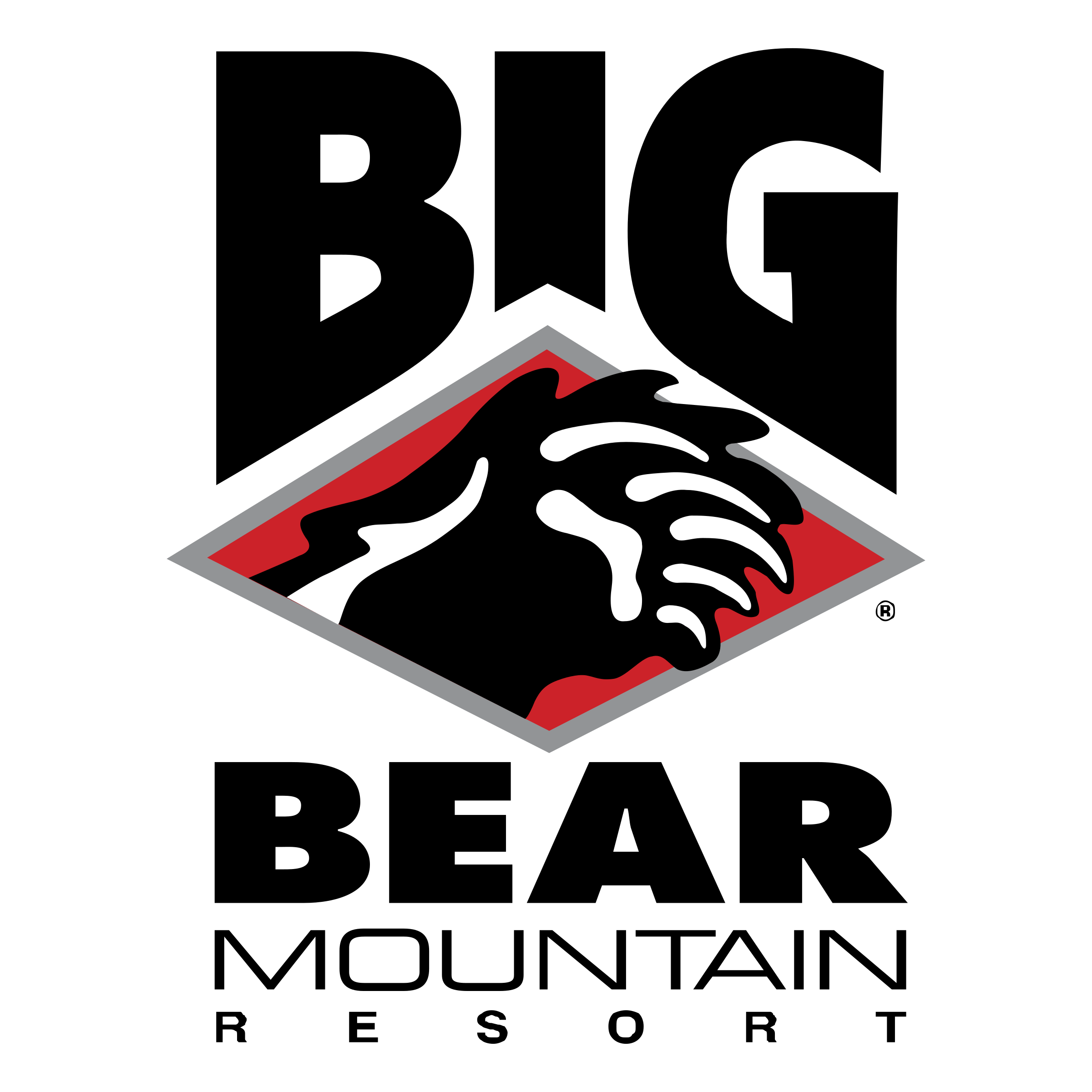 Big Bear Mountain Logo - Big Bear Mountain Logo PNG Transparent & SVG Vector