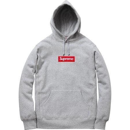 First Supreme Logo - SUPREME NYC Box Logo Pullover - Sold out in the first hour of ...