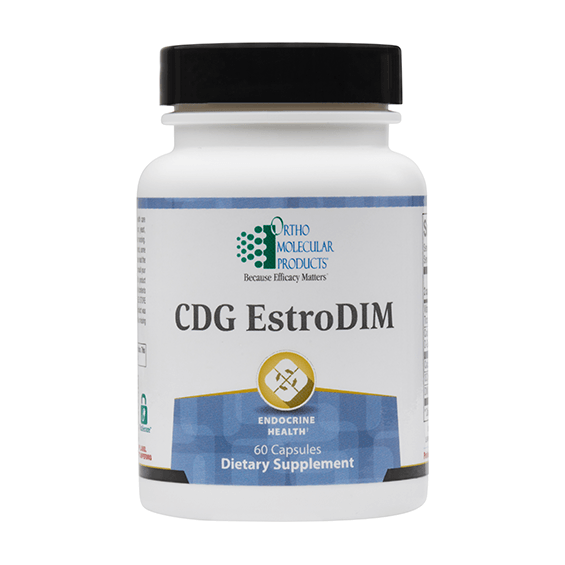 CDG Glucarate Logo - CDG EstroDIM. Ortho Molecular Products