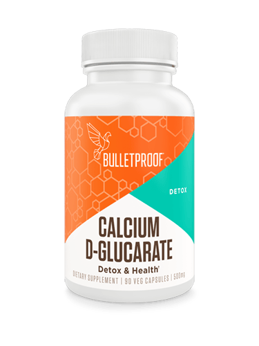CDG Glucarate Logo - Calcium D-Glucarate 90 Ct. Liver Detoxification | Bulletproof